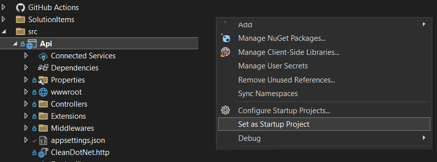 Startup Project Example